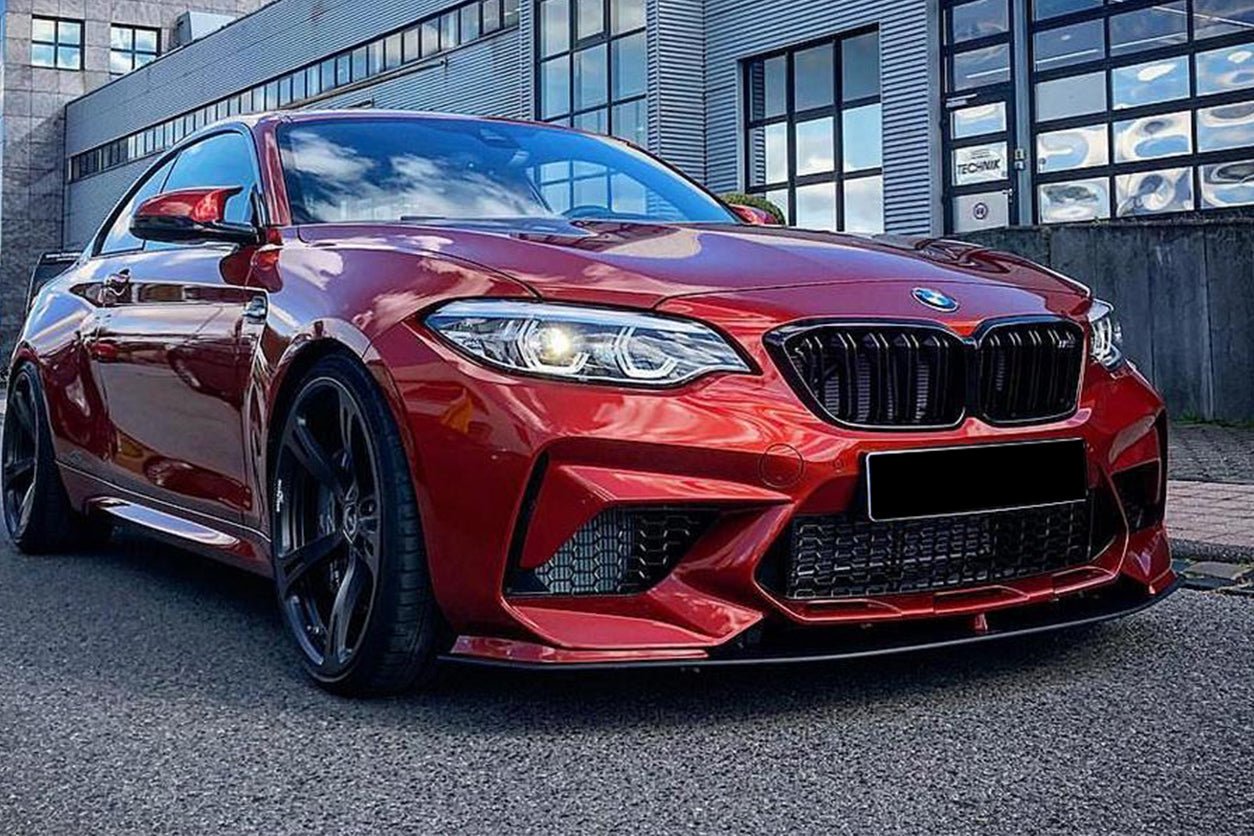 2016-2021 BMW F87 M2 / M2C AC Style Carbon Fiber Front Lip